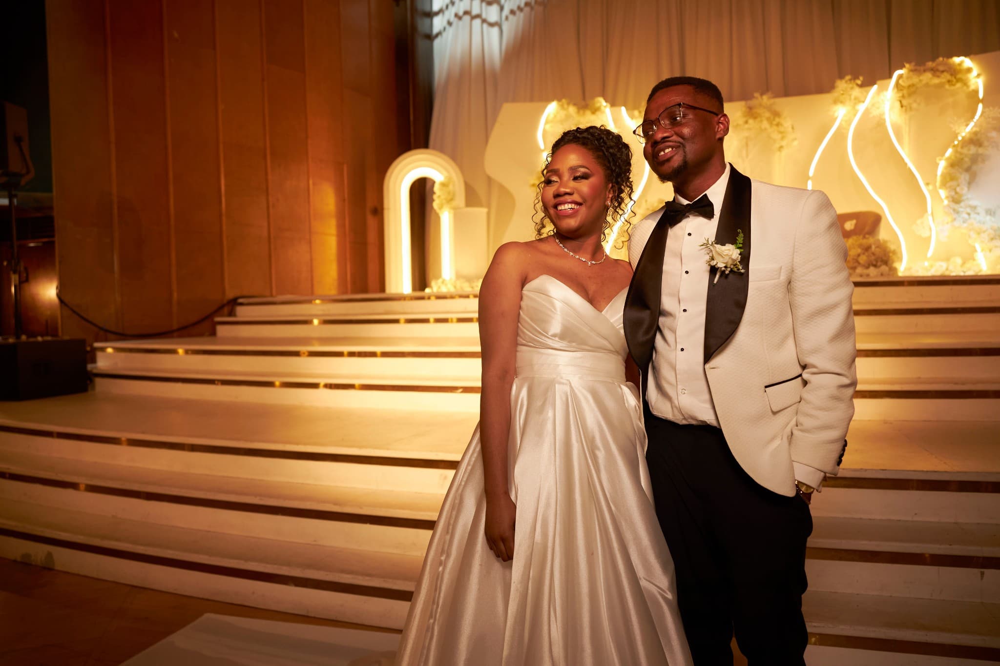 Just Married Portrait